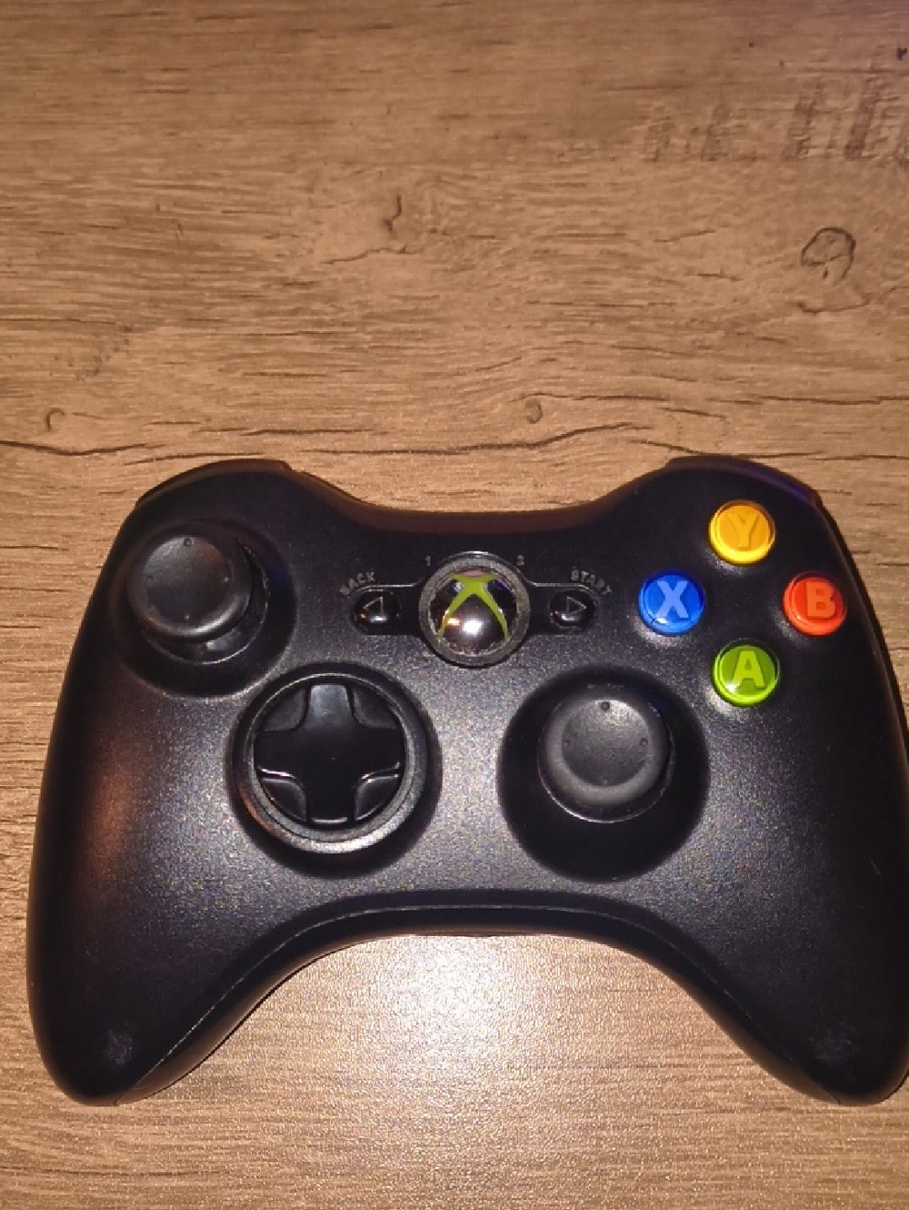 Official Microsoft Xbox 360 Wireless Controller - Black Model 1403
